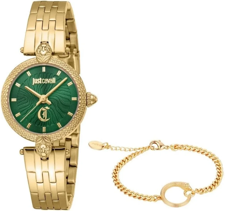 ساعت مچی زنانه جاست کاوالی مینی استیل رنگ طلایی - JC1L330M0055