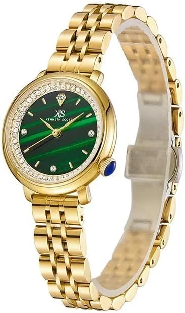 ساعت مچی زنانه کنت اسکات مدل PE21 Movement، نمایشگر آنالوگ و بند استیل ضد زنگ - K23518-GBGH، طلایی ساعت مچی زنانه کنت اسکات مدل PE21 Movement، نمایشگر آنالوگ و بند استیل ضد زنگ - K23518-GBGH، طلایی