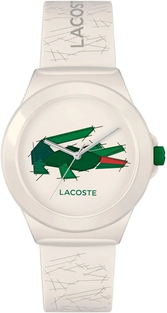 ساعت مچی زنانه لاکست مدل NEOCROC با صفحه سفید و بدنه TR90 سفید - 2001404