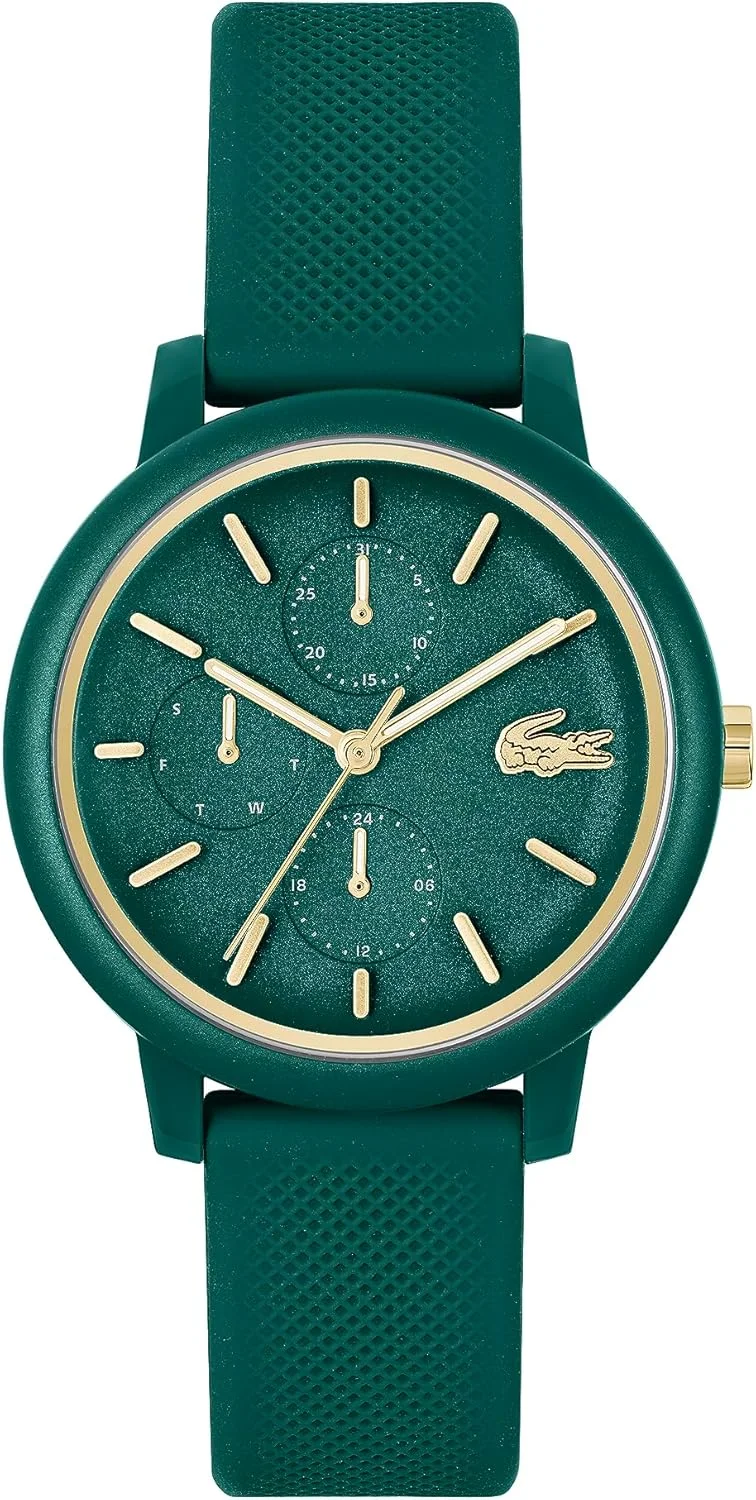ساعت مچی عقربه‌ای چندکاره زنانه لاکست مدل LACOSTE.12.12 از کالکشن Multi با بند سیلیکونی