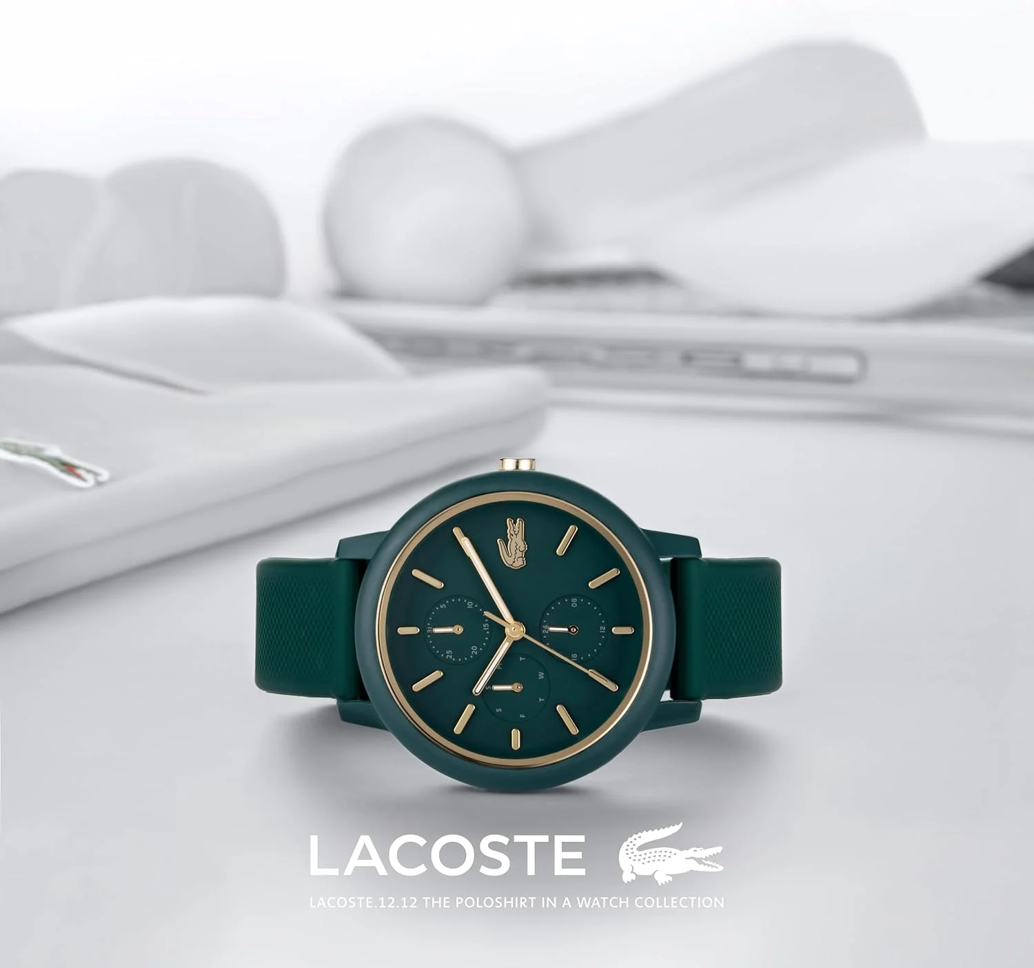 ساعت مچی عقربهای چندکاره زنانه لاکست مدل LACOSTE.12.12 از کالکشن Multi با بند سیلیکونی ساعت مچی عقربهای چندکاره زنانه لاکست مدل LACOSTE.12.12 از کالکشن Multi با بند سیلیکونی