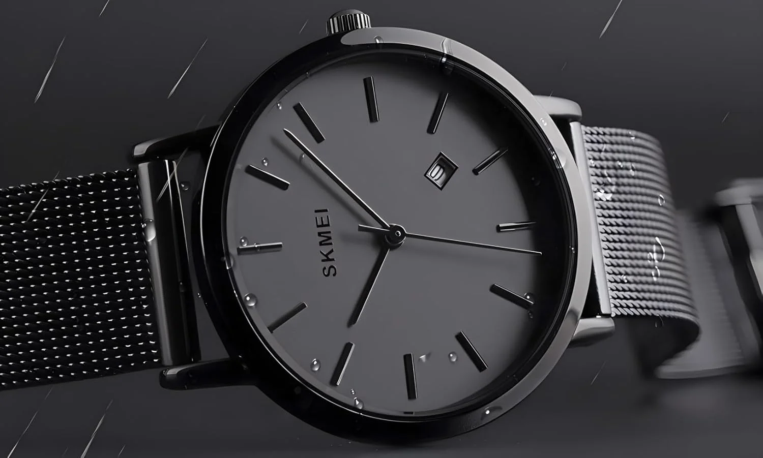 ساعت مچی زنانه MASTOP، کوارتز، فوق العاده نازک، شیک، ساده، ظریف، صفحه کوچک، بند استیل حصیری