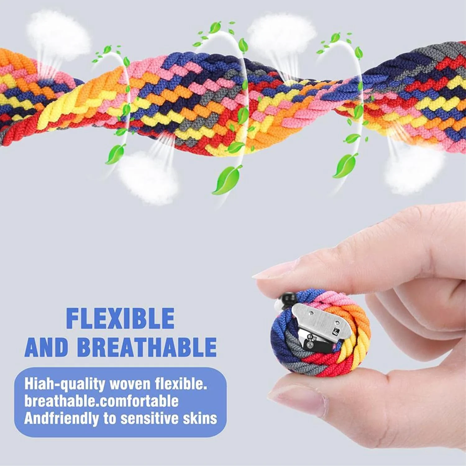 بند سازگار با Moonswatch، بند الاستیک نایلونی بافته شده تکی ورزشی کشسان، جایگزین دستبند مچی زنانه مردانه سازگار با امگا X سواچ Moonswatch Speedmaster