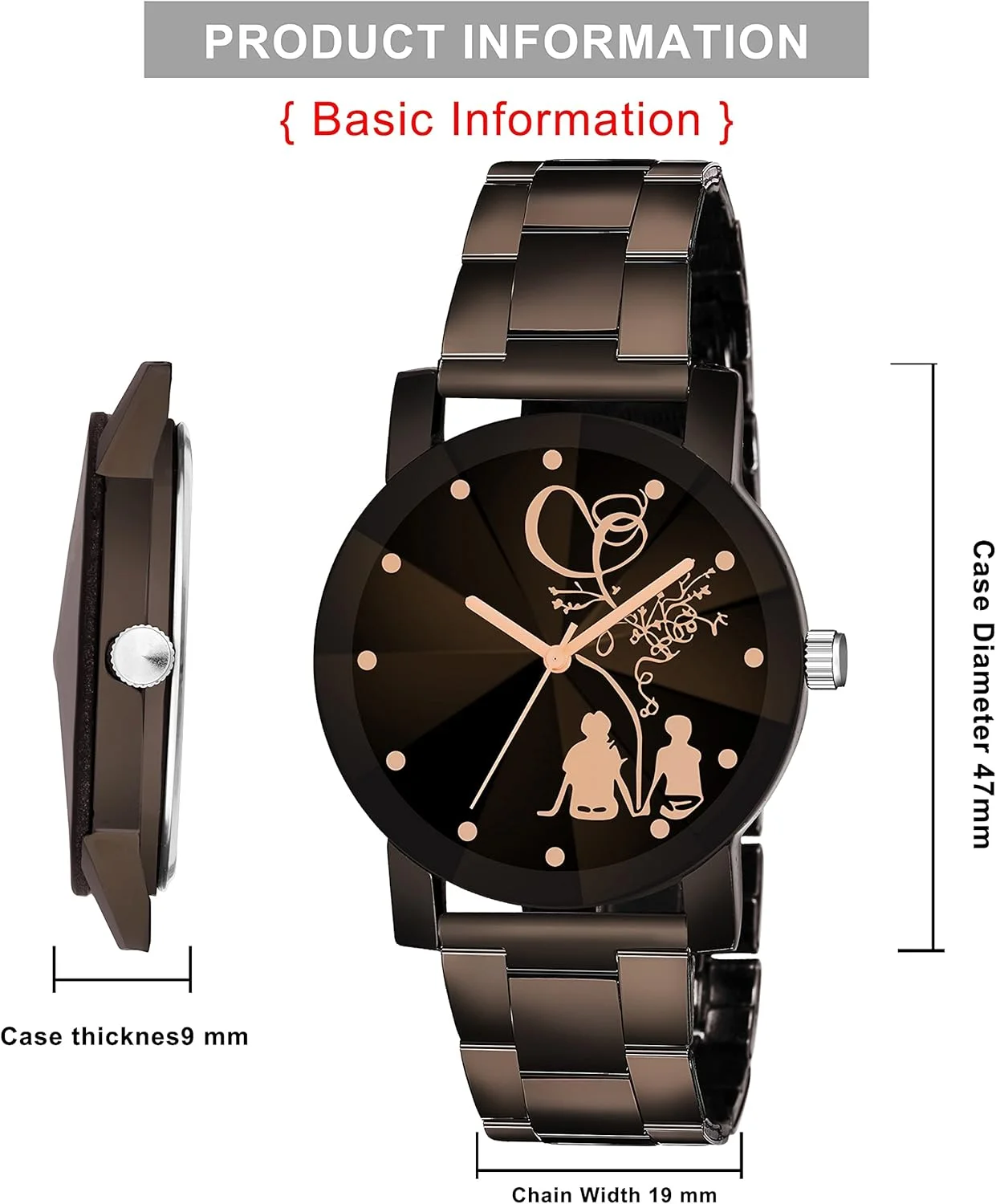 ساعت مچی عقربه ای زوجی سوا دشی استاف با صفحه مشکی و بند استیل ضد زنگ طرح گرد، هدیه عروسی برای آقایان و بانوان - ست 2 عددی، مشکی، بند، مشکی، بند، مشکی، بند، مشکی ساعت مچی عقربه ای زوجی سوا دشی استاف با صفحه مشکی و بند استیل ضد زنگ طرح گرد، هدیه عروسی برای آقایان و بانوان - ست 2 عددی، مشکی، بند، مشکی، بند، مشکی، بند، مشکی
