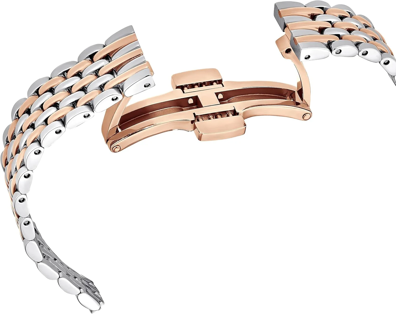 ساعت مچی عقربه‌ای سواروسکی مدل 5644075 با صفحه رزگلد