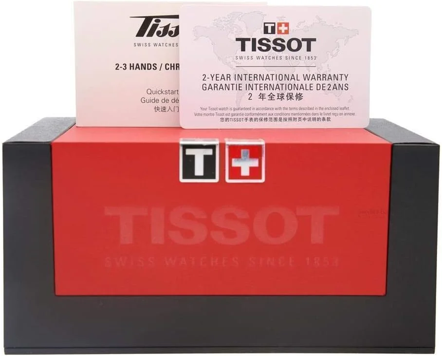 ساعت مچی زنانه تیسوت کارسون پریمیوم لیدی کوارتز صفحه نقره ای مدل T122.210.36.033.00