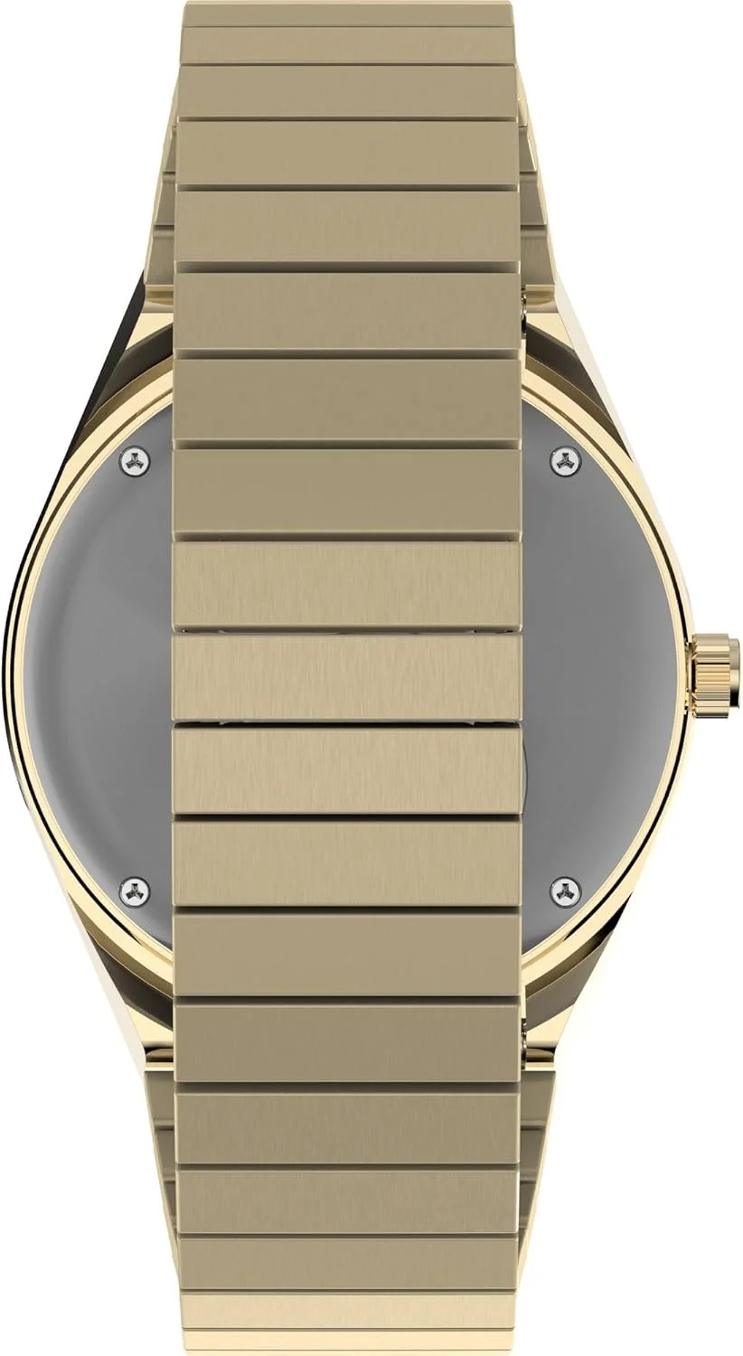 ساعت زنانه تایمکس با الهام از غواصی، 36 میلی‌متر - بند کشویی طلایی، صفحه سبز، قاب طلایی