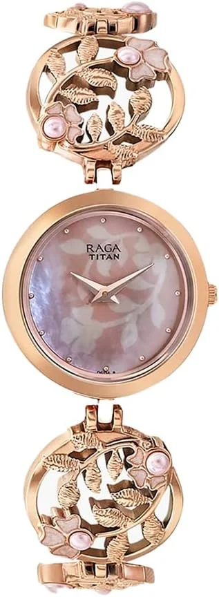 ساعت مچی آنالوگ زنانه تایتان مدل Aurora