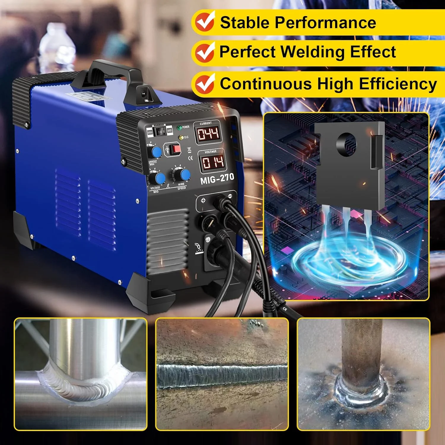 دستگاه جوشکاری TEHONGMAI MIG، دستگاه جوش 3 در 1 کمبو MMA/MIG/LIFT TIG، دستگاه جوشکاری سیم شار، دستگاه جوشکاری قابل حمل MIG-200، تجهیزات جوشکاری دستگاه جوشکاری سیم شار گاز