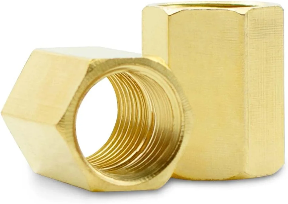 اتصال دهنده کوپلینگ شش گوش برنجی Bwintech، دو عدد، مادگی 3/4 اینچ به مادگی 3/4 اینچ BSP، برای تبدیل اتصال لوله