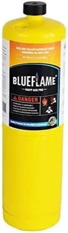 بلوفلیم - گاز پرو مپ بلوفلیم برای جوشکاری اتصالات لوله مسی 400 گرمی