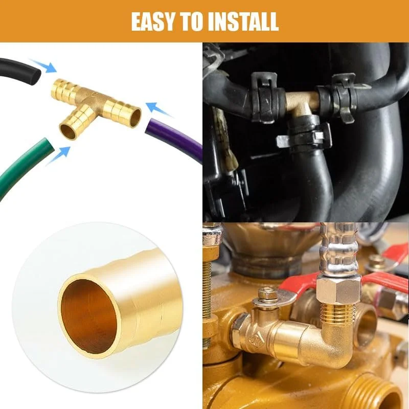 اتصال برنجی خاردار 12 میلی متری، زانویی 90 درجه، 1/4 اینچ BSP نر به 1/4 اینچ BSP ماده - جداکننده سوخت/شلنگ سنگین، اتصالات جهانی گاز/آب/روغن برای سیستم های باغ/آبیاری/دیگ بخار (2 عدد)