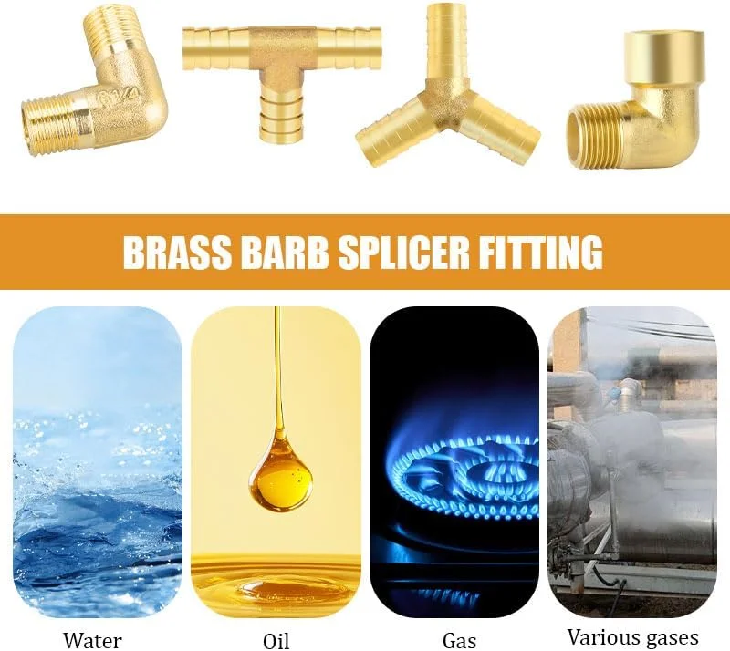 اتصال برنجی خاردار 12 میلی متری، زانویی 90 درجه، 1/4 اینچ BSP نر به 1/4 اینچ BSP ماده - جداکننده سوخت/شلنگ سنگین، اتصالات جهانی گاز/آب/روغن برای سیستم های باغ/آبیاری/دیگ بخار (2 عدد)