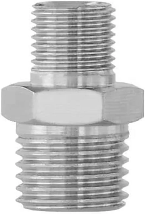 اتصالات لوله کروم اندود با دوام - ایده آل برای شیرآلات، دوش ها و شیرها (تبدیل کاهنده، 2/1X4/3 اینچ)