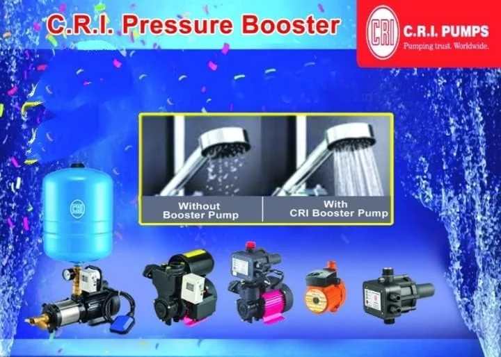بوستر پمپ فشار CRI (کنترلر پمپ اتوماتیک و بسته ترکیبی پمپ ست ½ اسب بخار CRI) بوستر پمپ فشار CRI (کنترلر پمپ اتوماتیک و بسته ترکیبی پمپ ست ½ اسب بخار CRI)