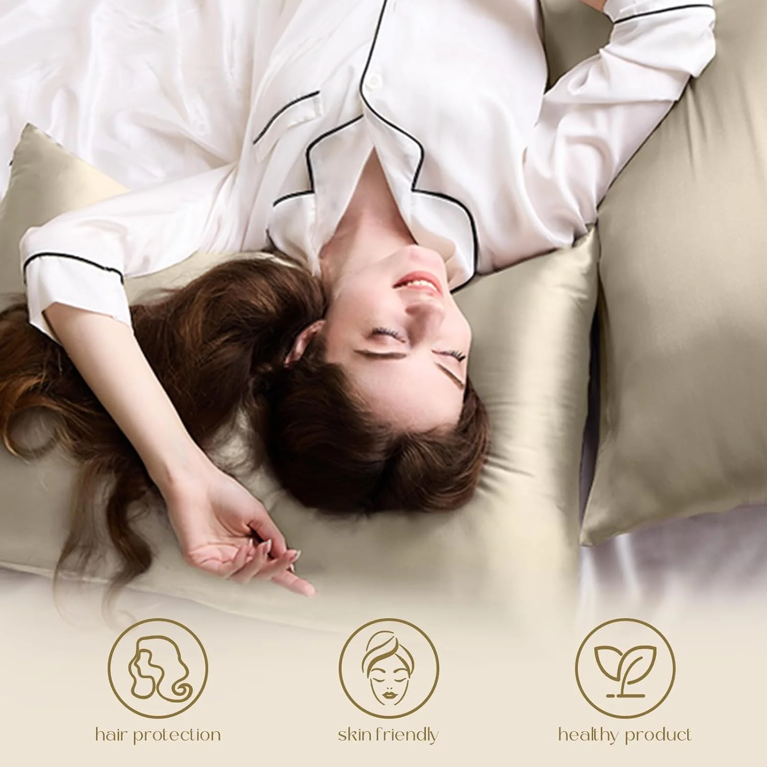 روبالشتی ابریشم خالص توت 100% ZIMASILK برای سلامت مو و پوست، نرم و لطیف، هر دو طرف ابریشم درجه ممتاز 6A، تراکم بافت 600، خنک کننده، با زیپ مخفی، 1 عدد (50x75 سانتی متر، طوسی) روبالشتی ابریشم خالص توت 100% ZIMASILK برای سلامت مو و پوست، نرم و لطیف، هر دو طرف ابریشم درجه ممتاز 6A، تراکم بافت 600، خنک کننده، با زیپ مخفی، 1 عدد (50x75 سانتی متر، طوسی)