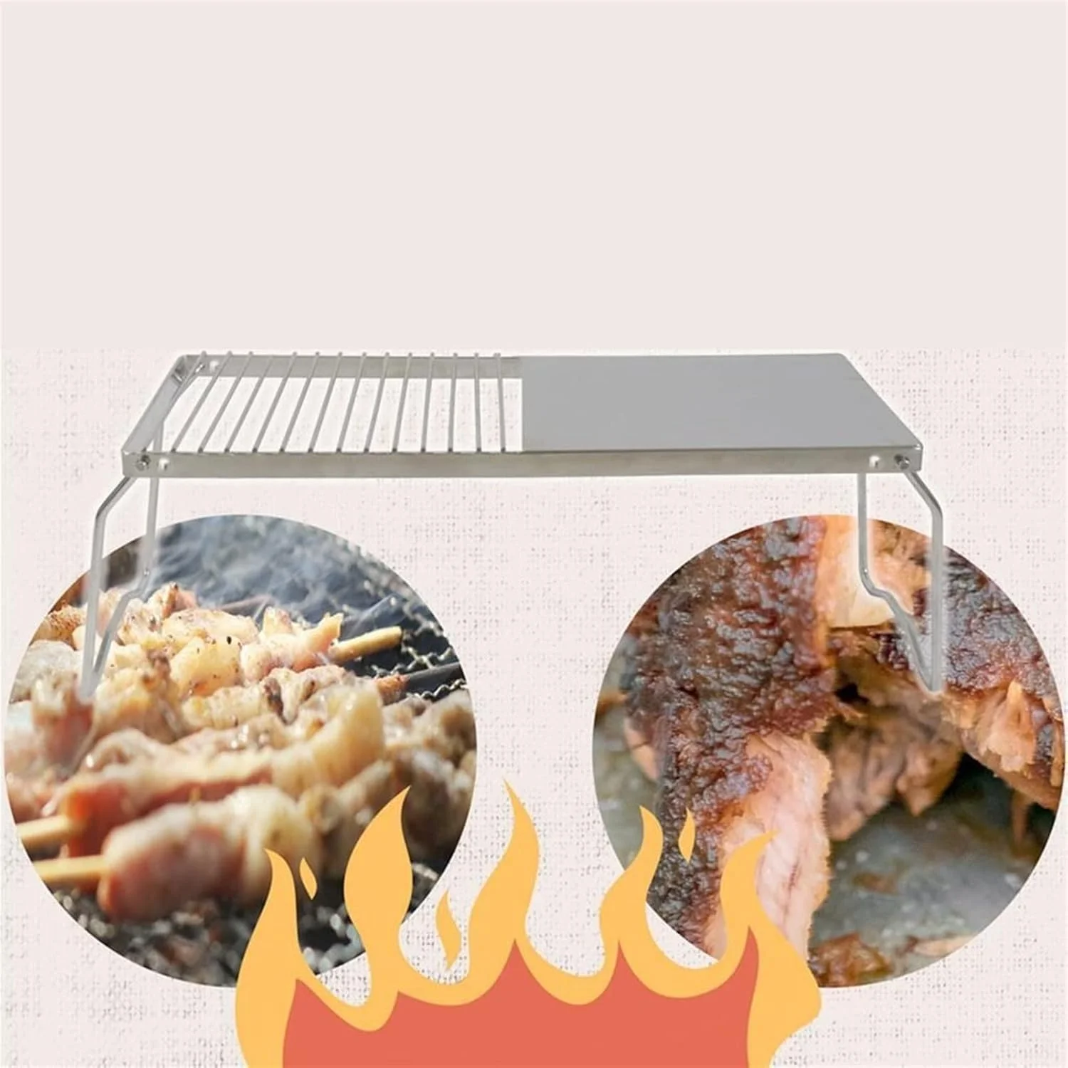 باربیکیو گازی استیل، چند منظوره، مناسب پخت و پز، تاشو، مناسب کمپینگ و فضای باز