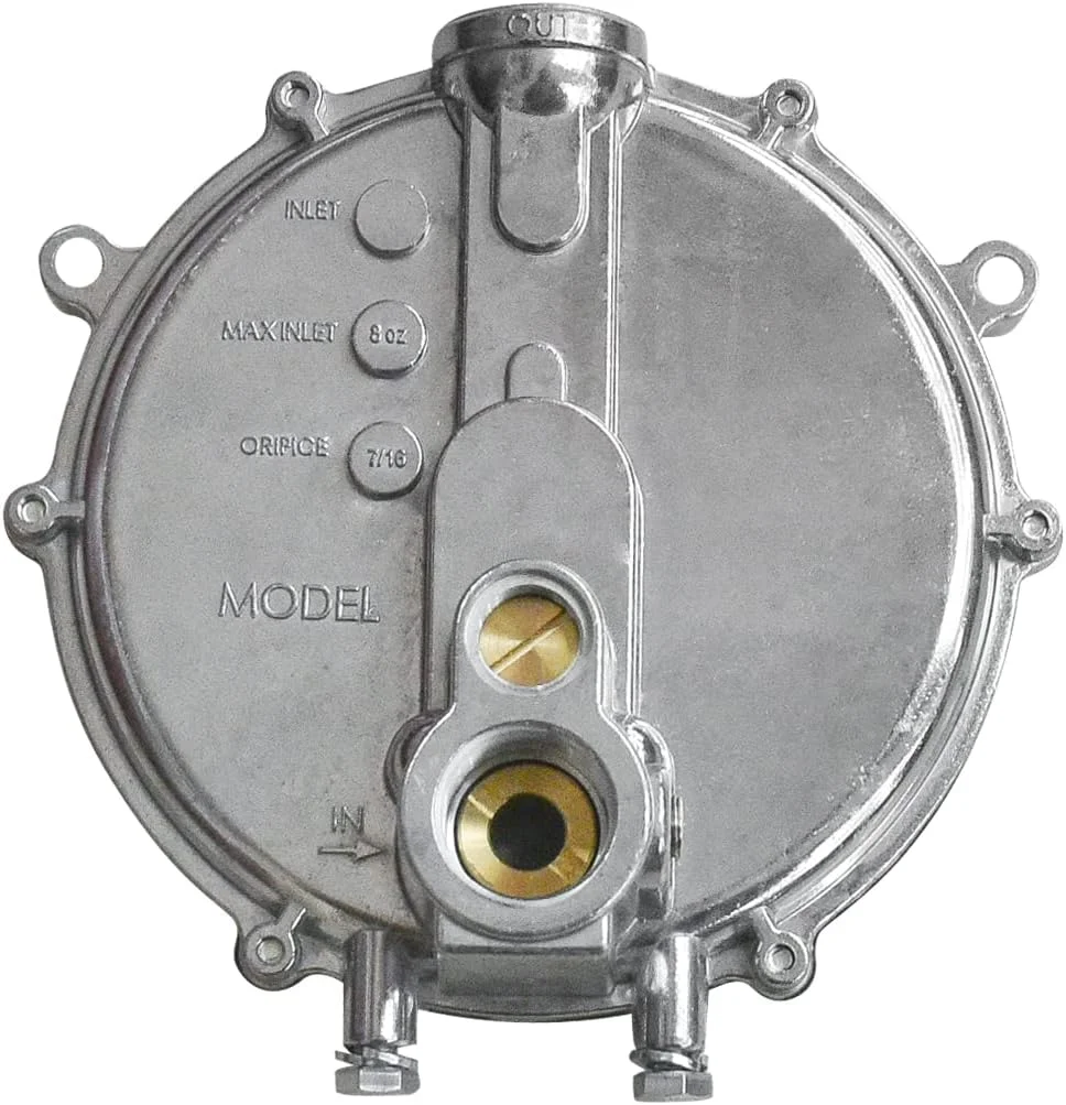 تنظیم کننده فشار پایین گاز طبیعی Lanigram 039-122، مناسب برای ژنراتورهای گاز مایع (LPG) با طراحی Impco