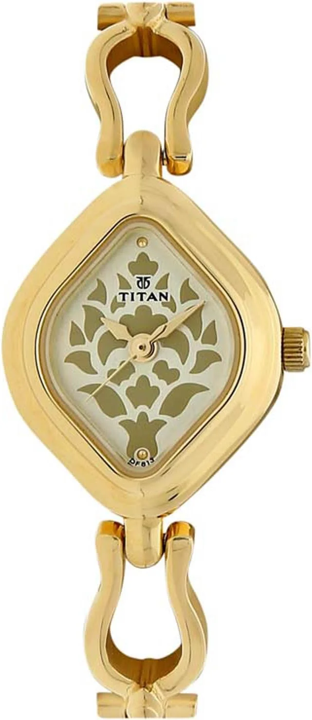 ساعت مچی آنالوگ زنانه تایتان مدل کاریشما با صفحه طرح دار