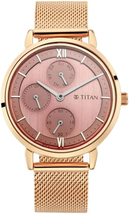 ساعت مچی آنالوگ تایتان نئو زنانه با صفحه گرد