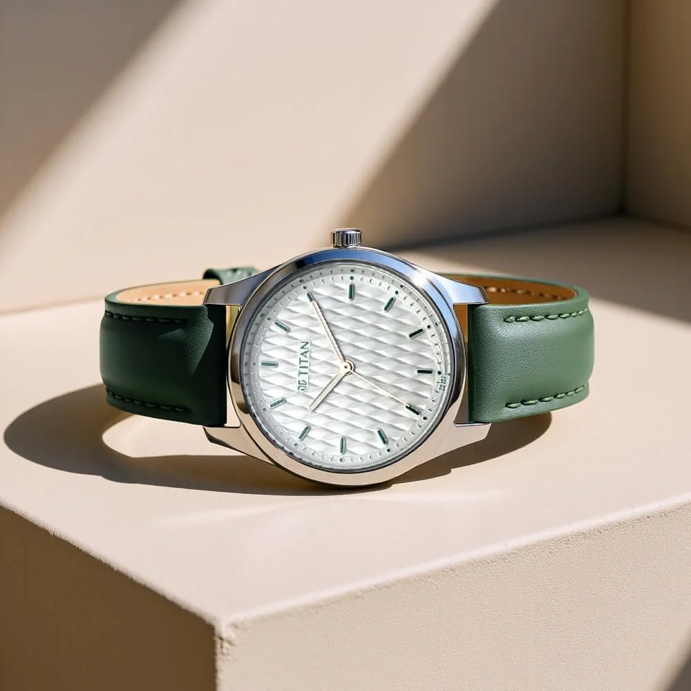 ساعت مچی آنالوگ گرد زنانه تایتان نئو