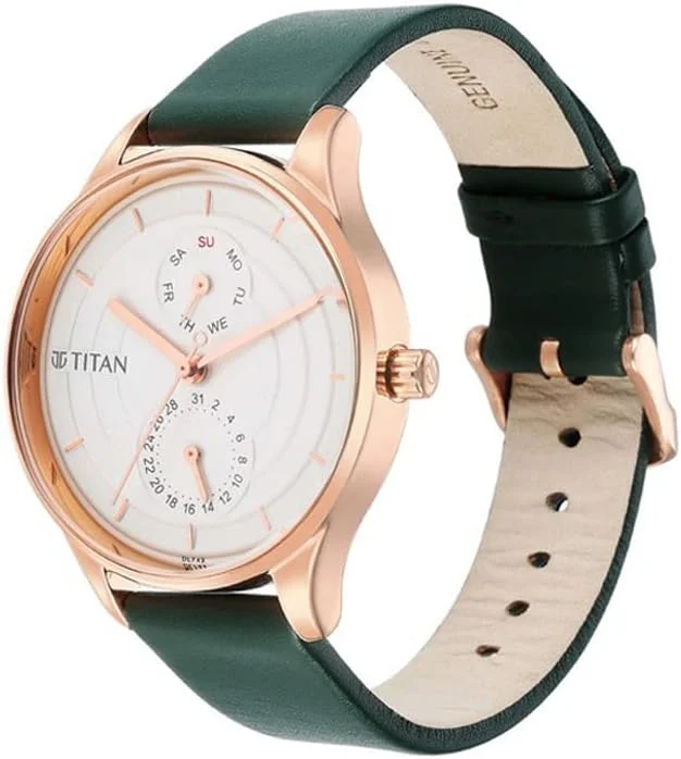 ساعت مچی آنالوگ زنانه تایتان با صفحه سفید - 2670WL05/NR2670WL05 ساعت مچی آنالوگ زنانه تایتان با صفحه سفید - 2670WL05/NR2670WL05