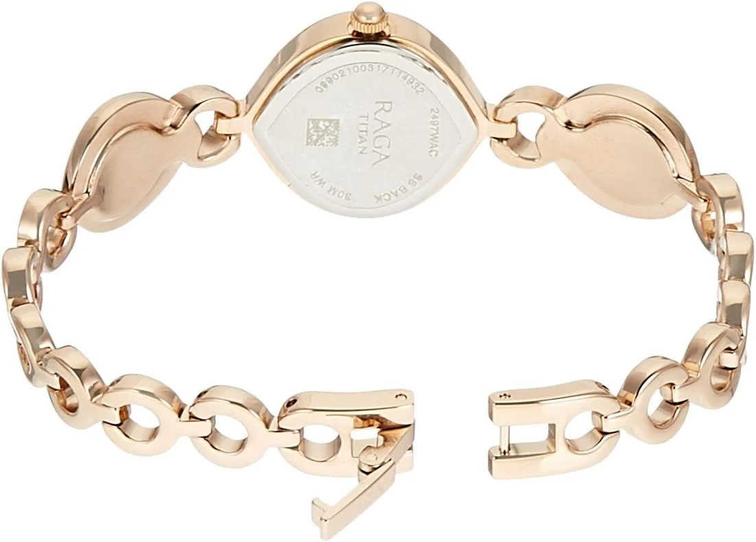 ساعت مچی زنانه آنالوگ تیتان با صفحه صورتی مدل NM2497WM01 / NL2497WM01 / NP2497WM01