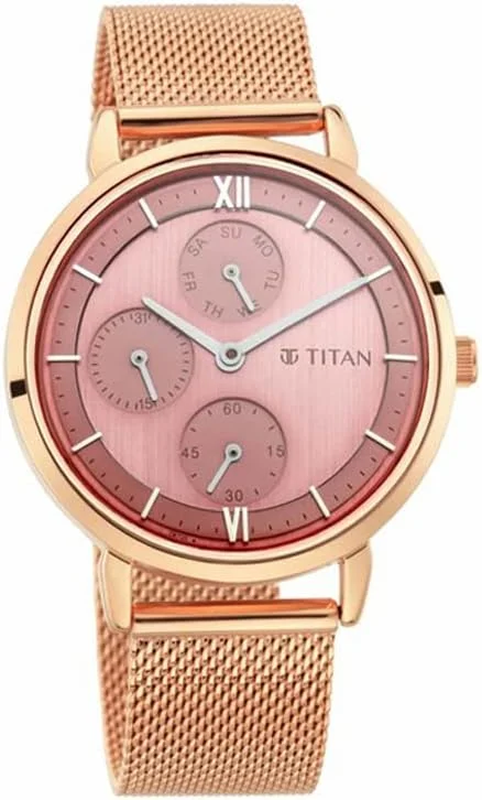 ساعت مچی آنالوگ تایتان نئو زنانه با صفحه گرد