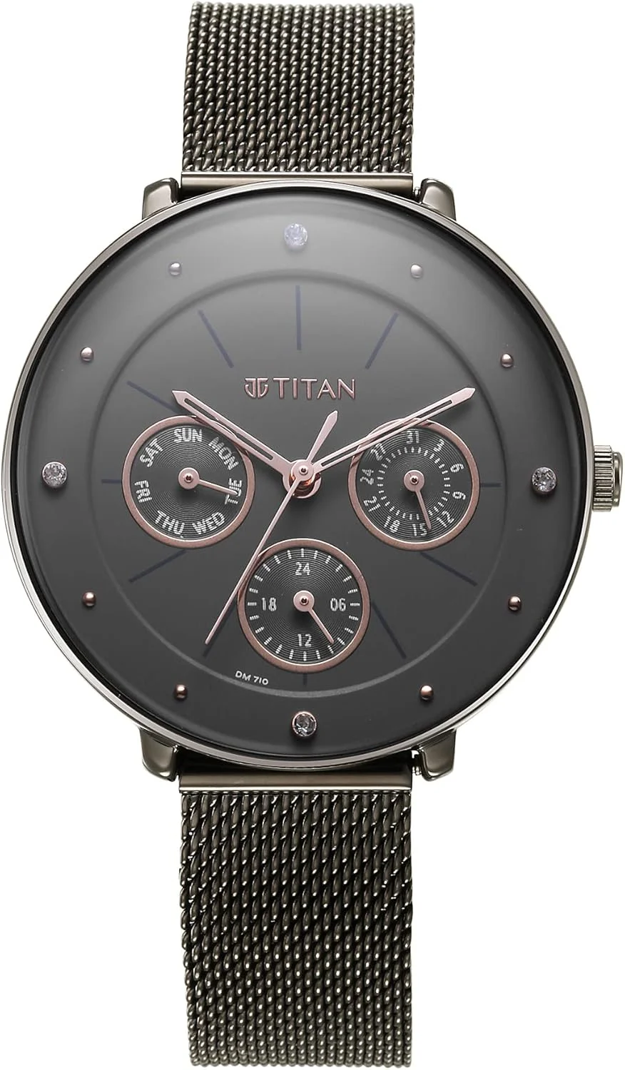 ساعت مچی آنالوگ گرد زنانه تایتان نئو