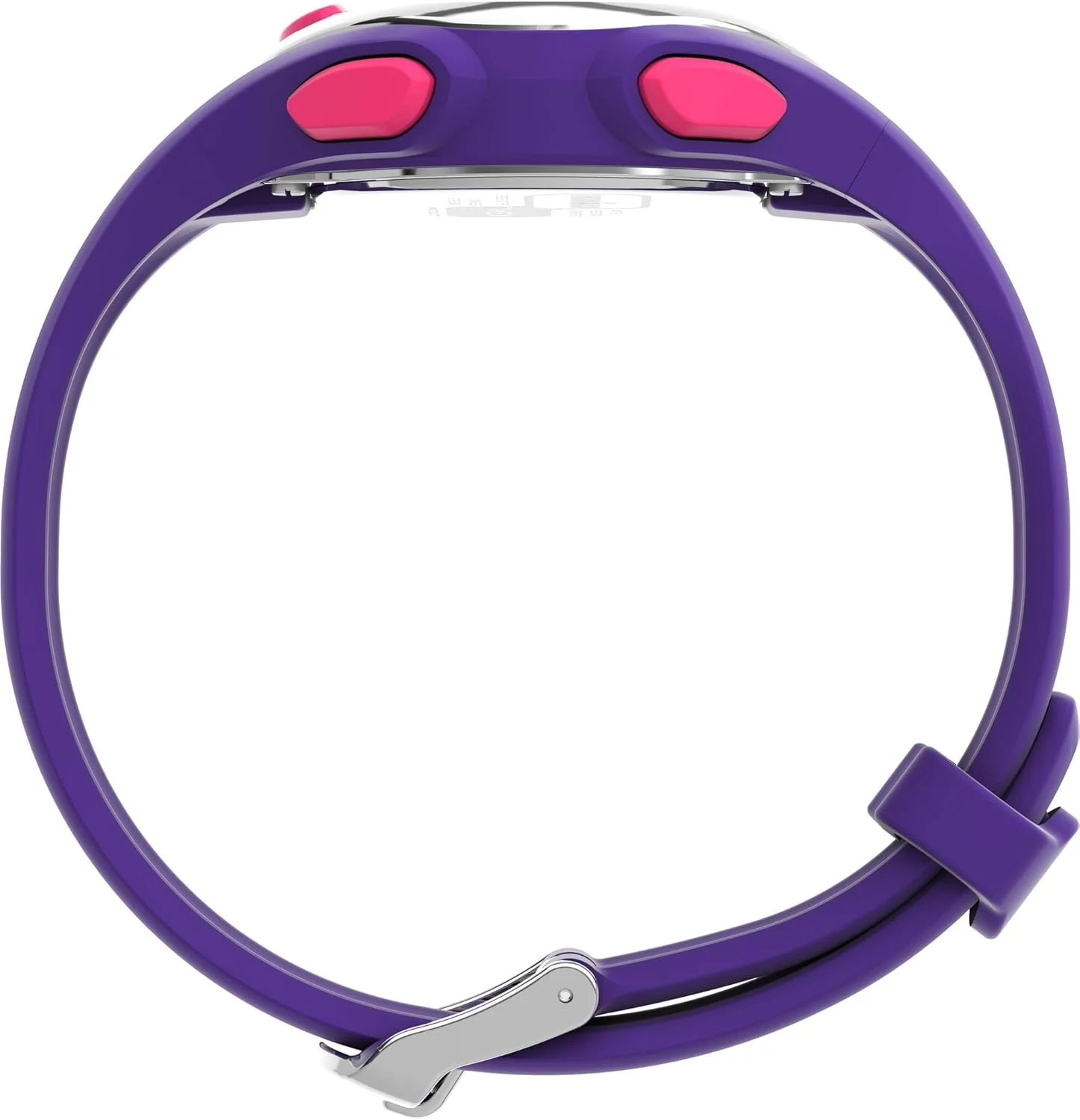 ساعت مچی زنانه تایمکس Ironman Essential 30 با قطر 34 میلی متر - بند آبی، صفحه دیجیتال، قاب آبی