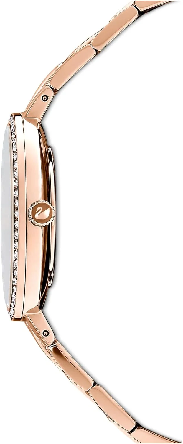 ساعت مچی زنانه سواروسکی مدل آنالوگ با صفحه رزگلد - 5517800 ساعت مچی زنانه سواروسکی مدل آنالوگ با صفحه رزگلد - 5517800