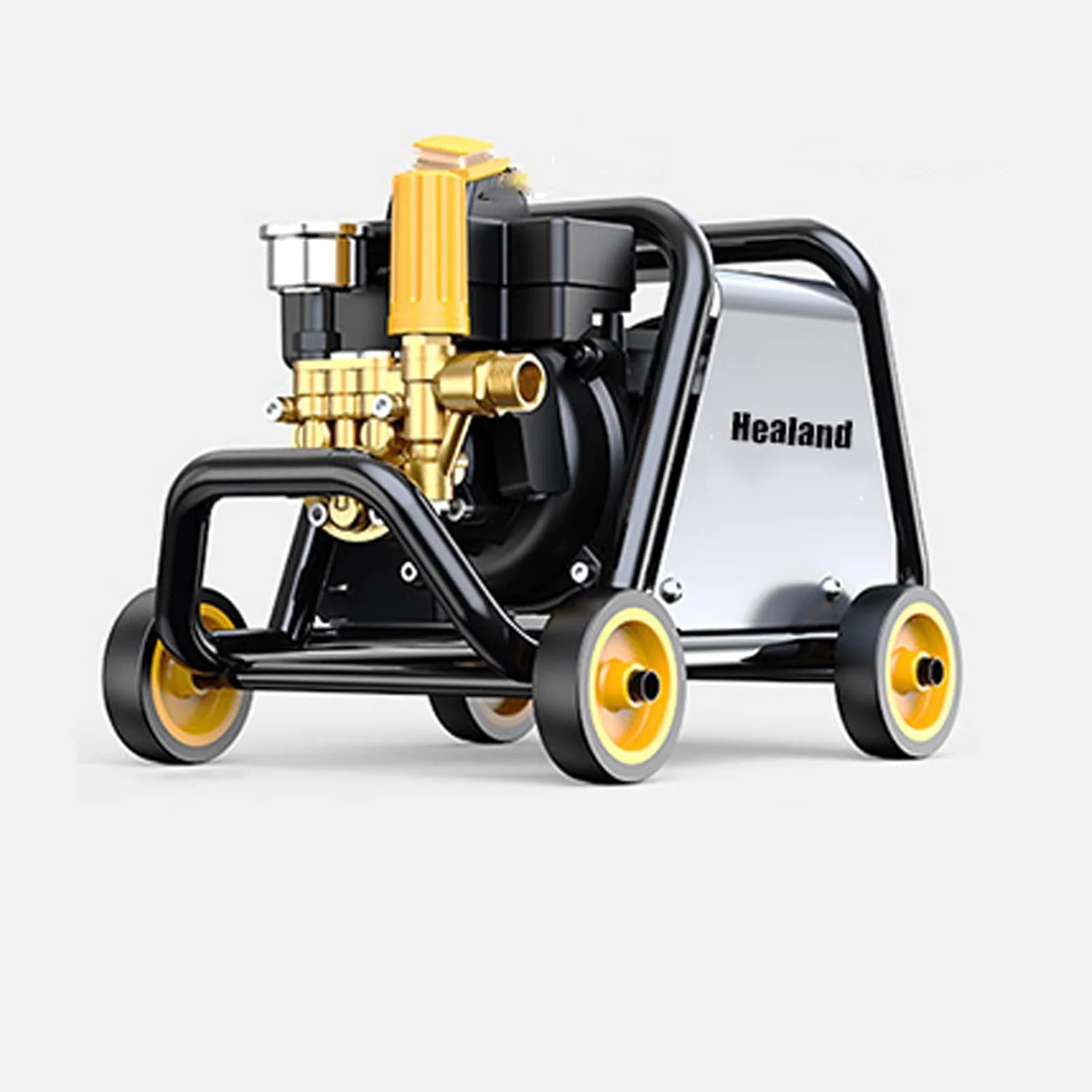 دستگاه کارواش فشار قوی JHQWIDD، پمپ کارواش قابل حمل 100 بار، تفنگ آب پاش کارواش موتور القایی، کیت کارواش، A