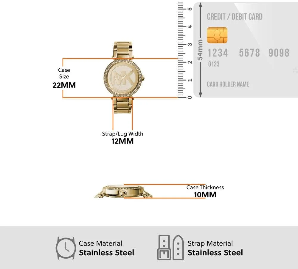 ساعت مچی زنانه مایکل کورس مدل Mk5784، نمایشگر آنالوگ و بند استیل ضد زنگ ساعت مچی زنانه مایکل کورس مدل Mk5784، نمایشگر آنالوگ و بند استیل ضد زنگ