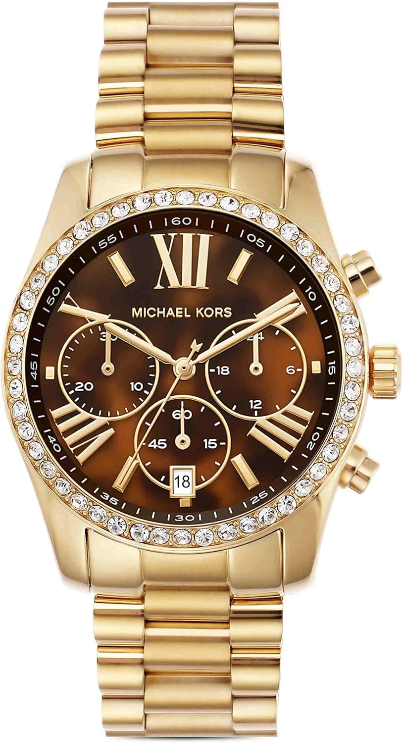 ساعت مچی زنانه مایکل کورس Lexington، ساعت کرنوگراف استیل ضد زنگ برای زنان ساعت مچی زنانه مایکل کورس Lexington، ساعت کرنوگراف استیل ضد زنگ برای زنان