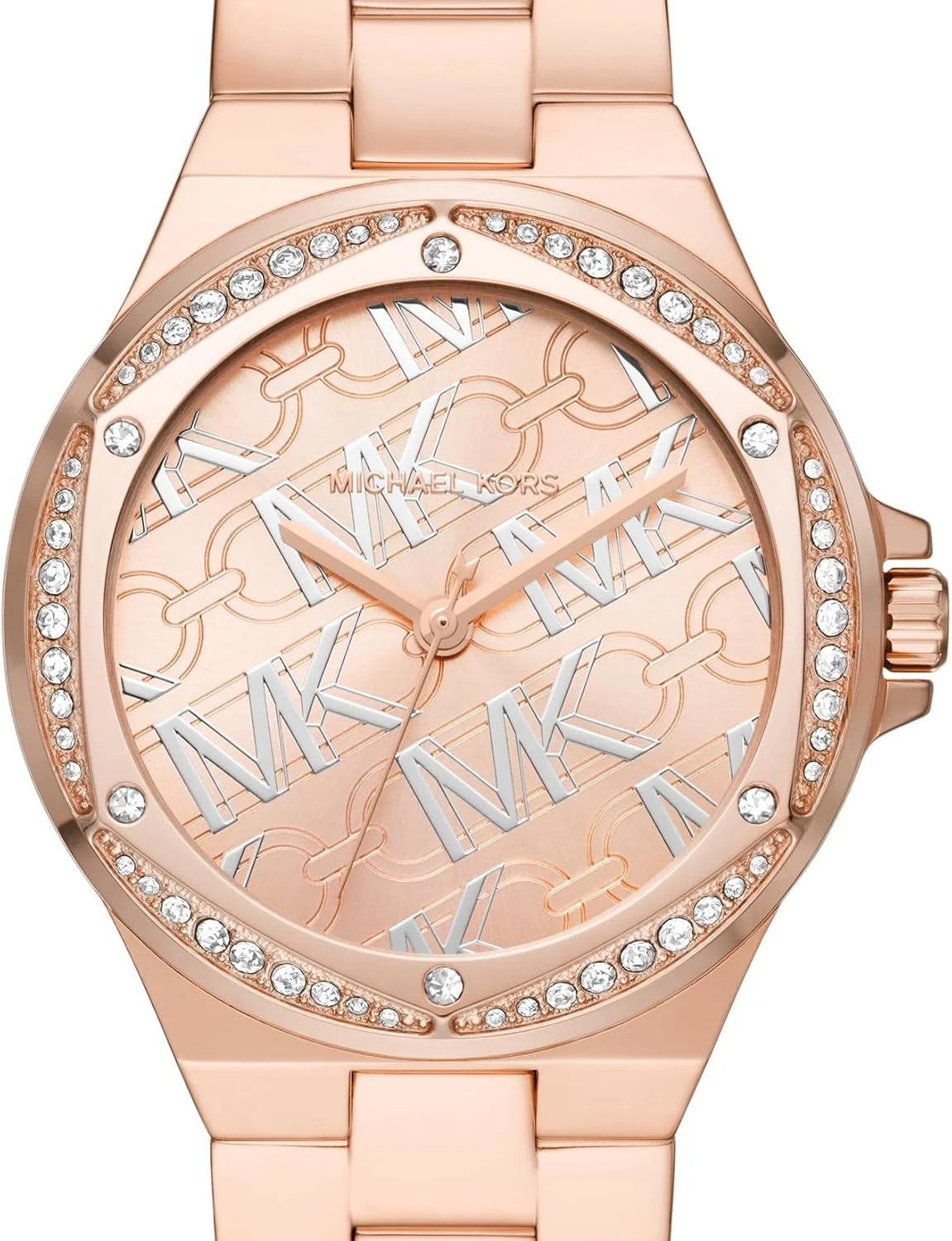 ساعت مچی زنانه مایکل کورس مدل Mk7405 با صفحه آنالوگ رزگلد و بند رزگلد از جنس استیل ضد زنگ ساعت مچی زنانه مایکل کورس مدل Mk7405 با صفحه آنالوگ رزگلد و بند رزگلد از جنس استیل ضد زنگ