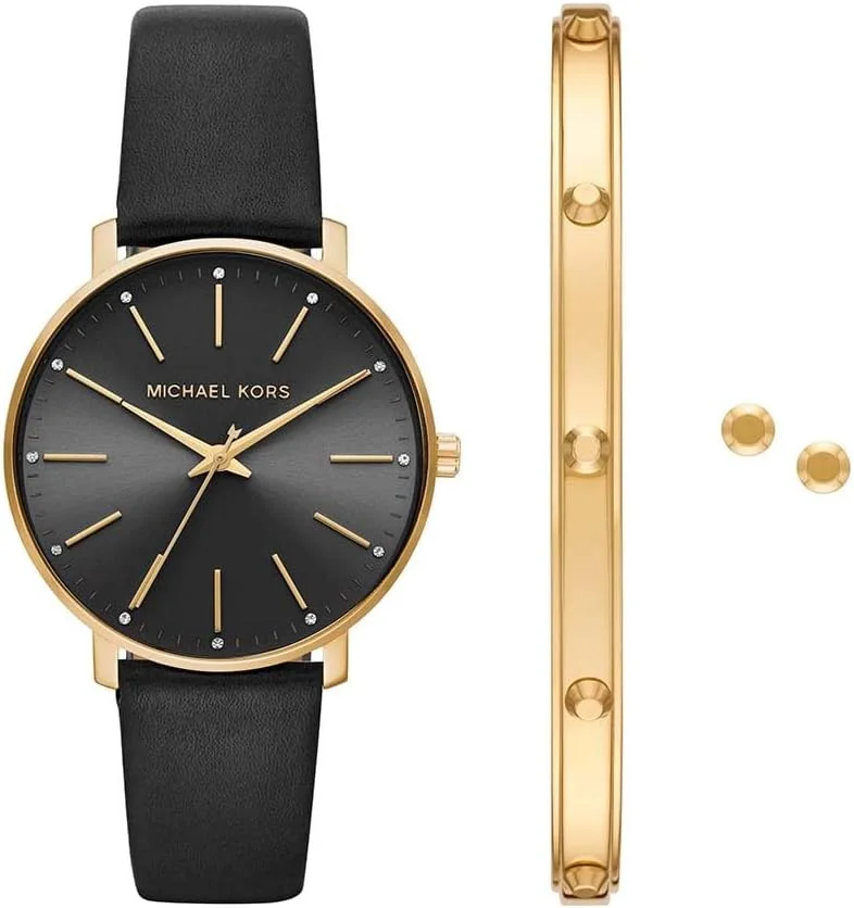 ست هدیه ساعت زنانه مایکل کورس مدل MK1077SET Pyper به همراه جواهرات