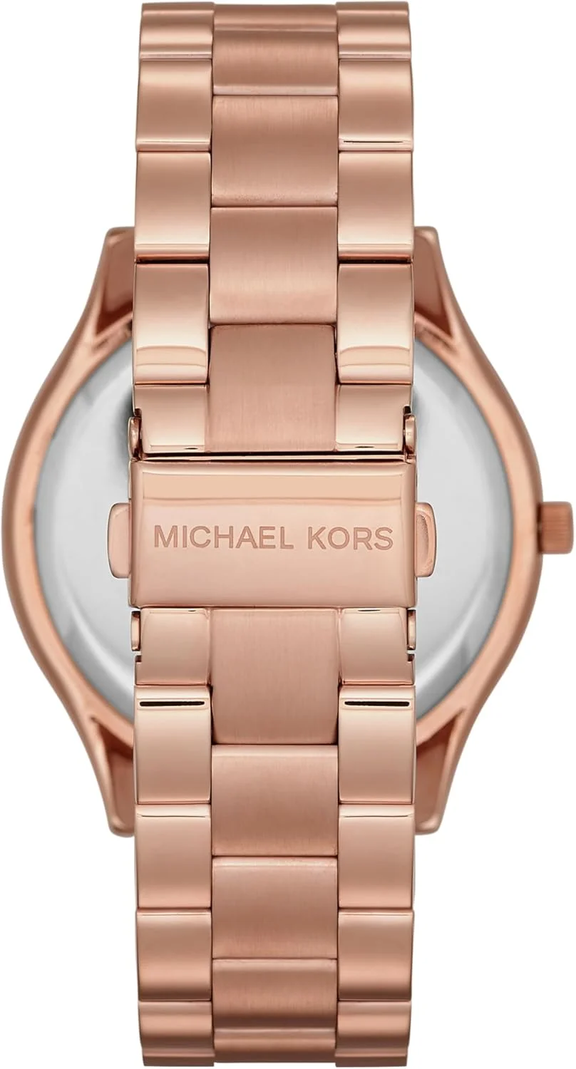 ساعت مچی زنانه Michael Kors Slim Runway، ساعت دستبندی استیل ضد زنگ برای زنان