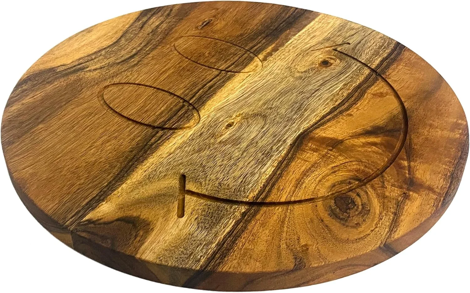 وودلری، تخته برش چوبی آکاسیا برای آشپزخانه، تخته سرو چوبی، تخته چوبی با طرح شطرنجی، ایده آل برای خرد کردن گوشت، میوه ها، پنیر 12.5"x12.5"