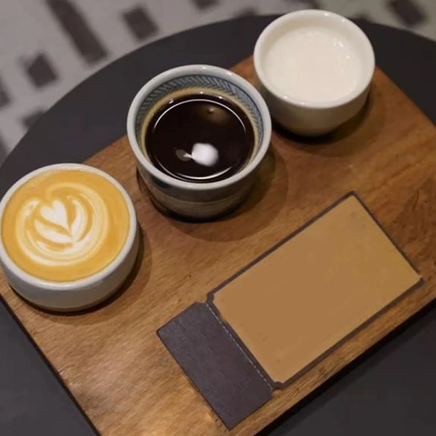 سینی سرو چوبی، سینی فنجان قهوه - تخته فنجان قهوه سه خانه رترو برای صبحانه، مهمانی شام، پیش غذا، تنقلات، نوشیدنی، وعده غذایی، باربیکیو