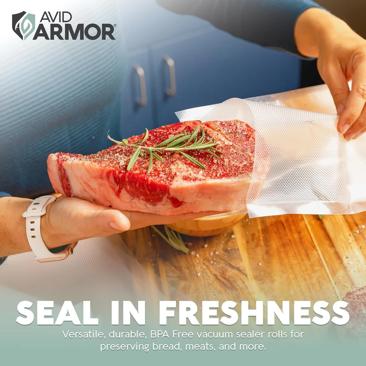 کیسه های نگهداری وکیوم سیلر 200 کوارتی Avid Armor، اندازه 8 x 12 اینچ، مناسب برای Food Saver، Seal a Meal و دستگاه های وکیوم سیلر، فاقد BPA، درجه تجاری سنگین، مناسب برای فریزر و پخت سو وید، کیسه های از پیش برش خورده جهانی کیسه های نگهداری وکیوم سیلر 200 کوارتی Avid Armor، اندازه 8 x 12 اینچ، مناسب برای Food Saver، Seal a Meal و دستگاه های وکیوم سیلر، فاقد BPA، درجه تجاری سنگین، مناسب برای فریزر و پخت سو وید، کیسه های از پیش برش خورده جهانی