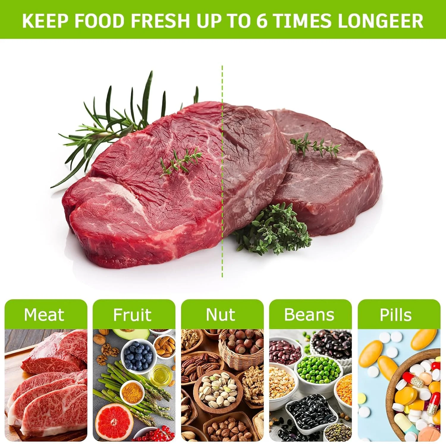 کیسه های وکیوم بوکلا، سایز ۱۰۰ کوارت، ۱۰ در ۱۲ اینچ، بدون BPA، مناسب برای بسته بندی و نگهداری مواد غذایی، ضخیم و منقش، عالی برای نگهداری مواد غذایی، آماده سازی غذا یا پخت سو وید (۱۰ در ۱۲ اینچ)