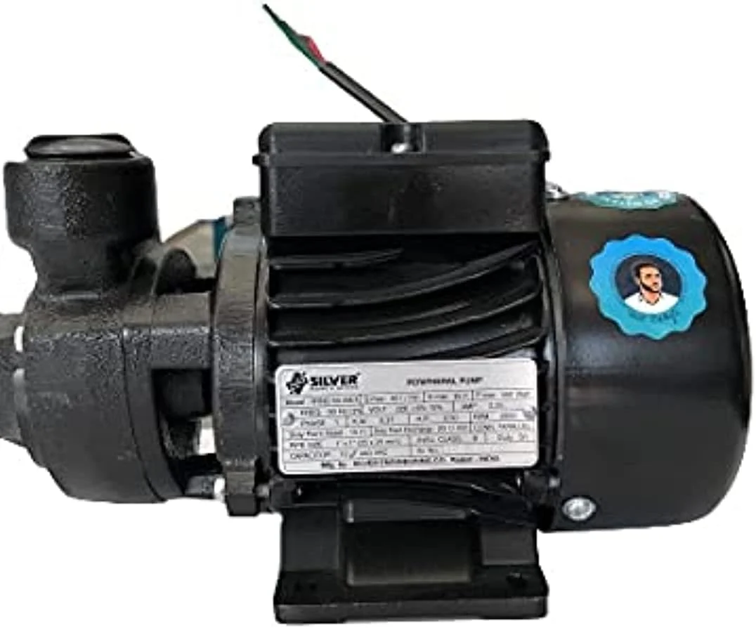 پمپ آب نقره ای 0.50 اسب بخار، سنگین، ساخت هند