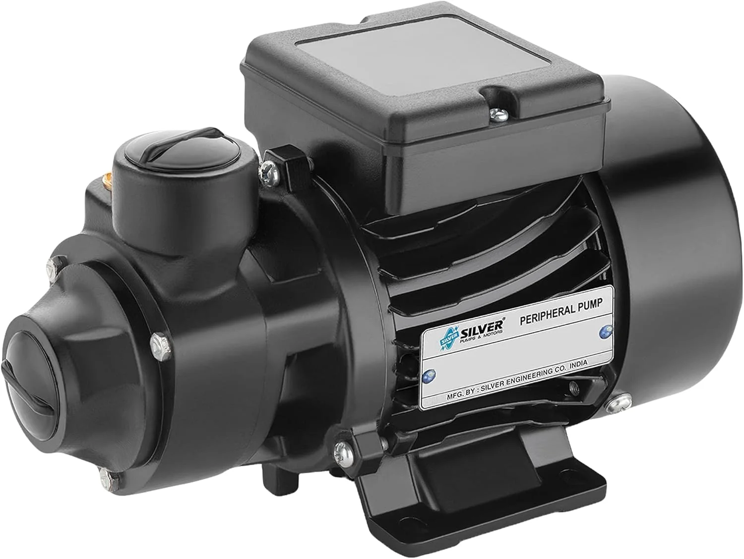 پمپ آب محیطی 0.5 اسب بخار سیلور، مشکی