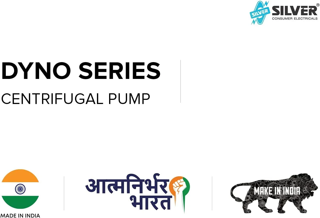 پمپ آب سیلور الکتریکالز مدل DYNO 100EX، 1 اسب بخار، 0.75 کیلووات، سانتریفیوژ