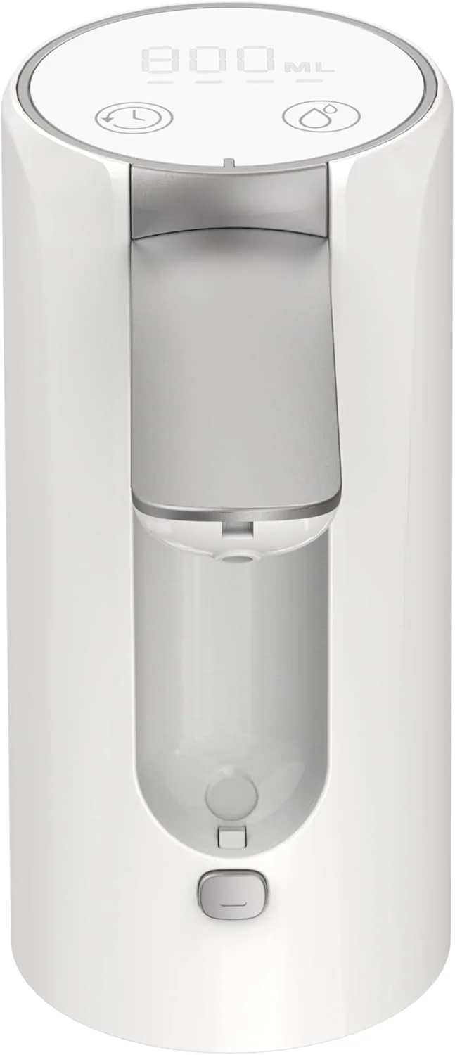 پمپ آب قابل حمل Porodo Lifestyle با نمایشگر دیجیتال و کنترل لمسی، باتری قابل شارژ، نمایشگر دیجیتال، دهانه بازشو با یک کلیک، سازگاری جهانی با بطری، نوشیدنی اتوماتیک قابل شارژ USB پمپ آب قابل حمل Porodo Lifestyle با نمایشگر دیجیتال و کنترل لمسی، باتری قابل شارژ، نمایشگر دیجیتال، دهانه بازشو با یک کلیک، سازگاری جهانی با بطری، نوشیدنی اتوماتیک قابل شارژ USB