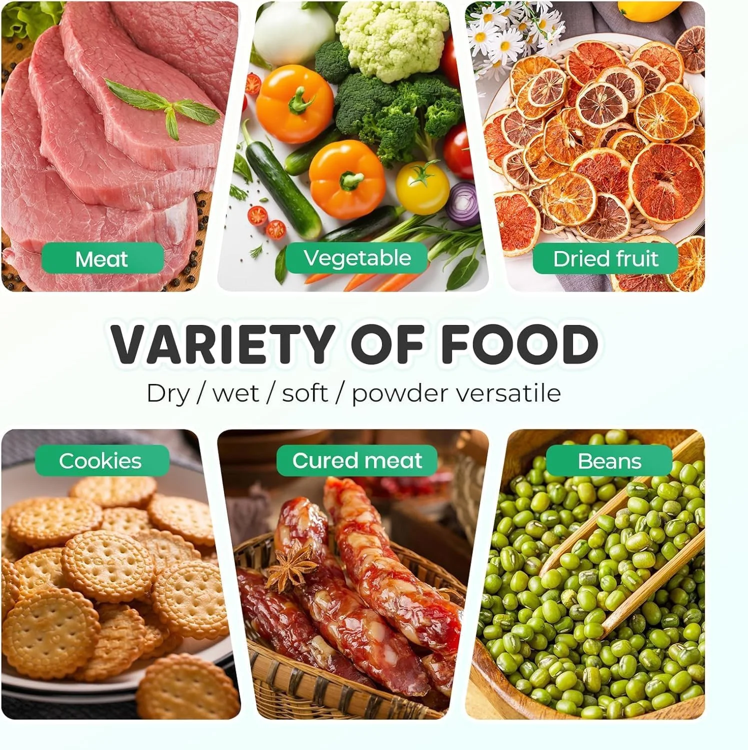 دستگاه وکیوم کوچک مواد غذایی YelaJoy، دستگاه وکیوم بی سیم قابل شارژ 3 در 1 برای نگهداری مواد غذایی خشک/مرطوب به همراه 4 کیسه اسنک، دستگاه پرس حرارتی کیسه چیپس سیب زمینی به همراه 5 کیسه وکیوم (بژ) دستگاه وکیوم کوچک مواد غذایی YelaJoy، دستگاه وکیوم بی سیم قابل شارژ 3 در 1 برای نگهداری مواد غذایی خشک/مرطوب به همراه 4 کیسه اسنک، دستگاه پرس حرارتی کیسه چیپس سیب زمینی به همراه 5 کیسه وکیوم (بژ)