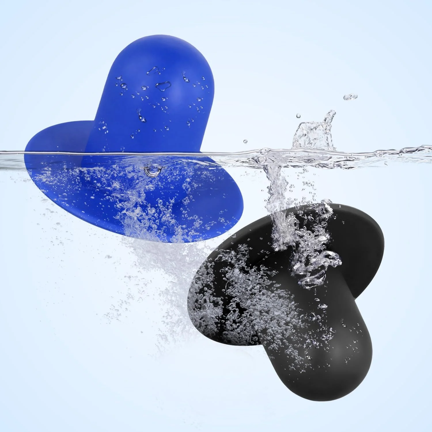 XIHIRCD 2 عدد درپوش استخر برای استخرهای روی زمین، درپوش سوراخ فیلتر، دوشاخه دیواری جایگزین پمپ فیلتر برای استخرهای شنا سازگار با Intex و Bestway (آبی، مشکی)