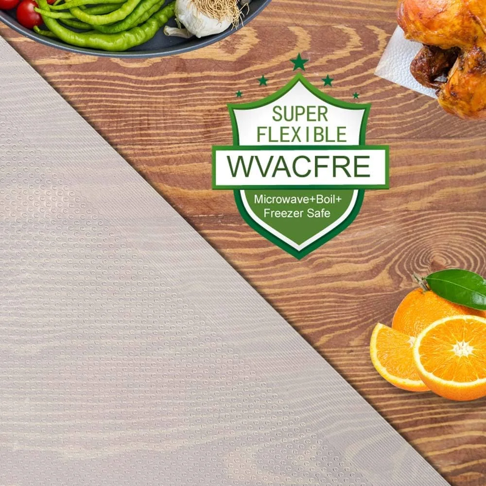 بسته 8 عددی کیسه های وکیوم سیلر WVacFre، شامل 4 رول 8 اینچ در 20 فوت و 4 رول 11 اینچ در 20 فوت، با کیفیت تجاری، فاقد BPA، مقاوم و مناسب برای نگهداری مواد غذایی با وکیوم یا پخت سو وید بسته 8 عددی کیسه های وکیوم سیلر WVacFre، شامل 4 رول 8 اینچ در 20 فوت و 4 رول 11 اینچ در 20 فوت، با کیفیت تجاری، فاقد BPA، مقاوم و مناسب برای نگهداری مواد غذایی با وکیوم یا پخت سو وید