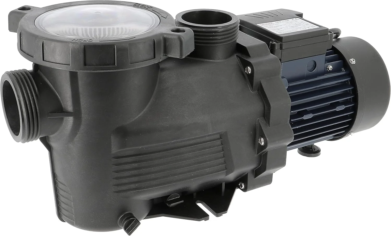 پمپ فیلتراسیون استخر Spid'O SPR 1100 2963، با ظرفیت 22 متر مکعب در ساعت، 1.5 اسب بخار، فیلتر بزرگ، مشکی پمپ فیلتراسیون استخر Spid'O SPR 1100 2963، با ظرفیت 22 متر مکعب در ساعت، 1.5 اسب بخار، فیلتر بزرگ، مشکی