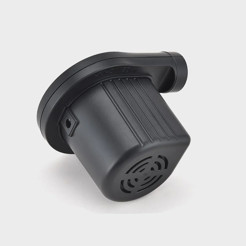 پمپ باد برقی SKY-TOUCH با 3 نازل: پمپ بادی دو منظوره مناسب خودروهای خانوادگی، پر کردن سریع، پمپ دمنده/مکنده عالی برای کمپینگ در فضای باز، تخت بادی، قایق، حلقه شنا، قایق بادی استخر و اسباب بازی (مشکی)